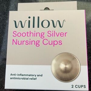 COPY - NIB Willow Soothing Silver Nursing Cups